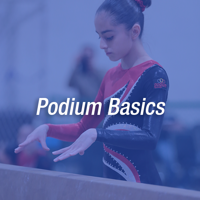 podium basics podium gymnastics